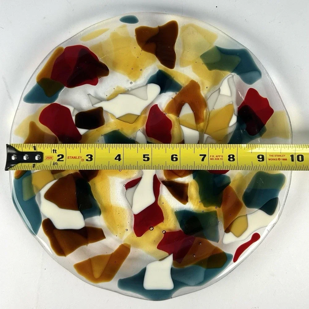 Higgins Attributed Fused Art Glass 10